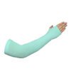 firozi-blue-color-thumb-arm-sleeves-for-women