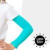 seamless sky blue arm sleeves kids (3)